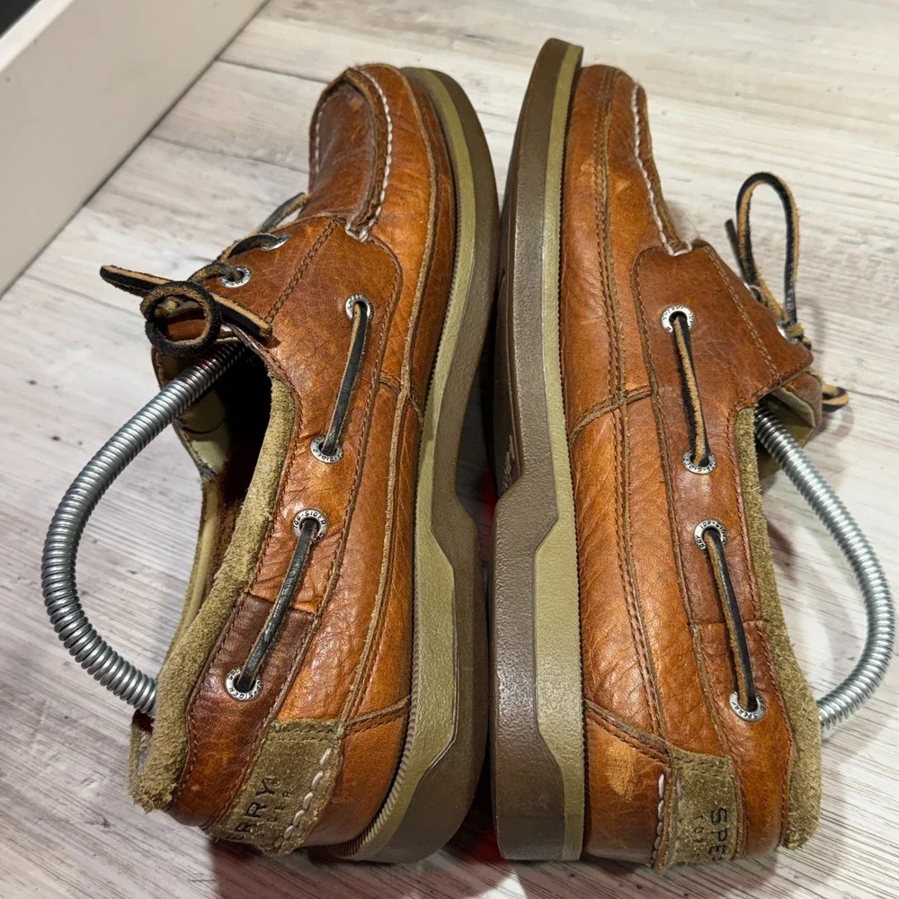 Sperry Top Sider Mako Collection Loafer Men's 10M Leather Boat Shoe 0768259